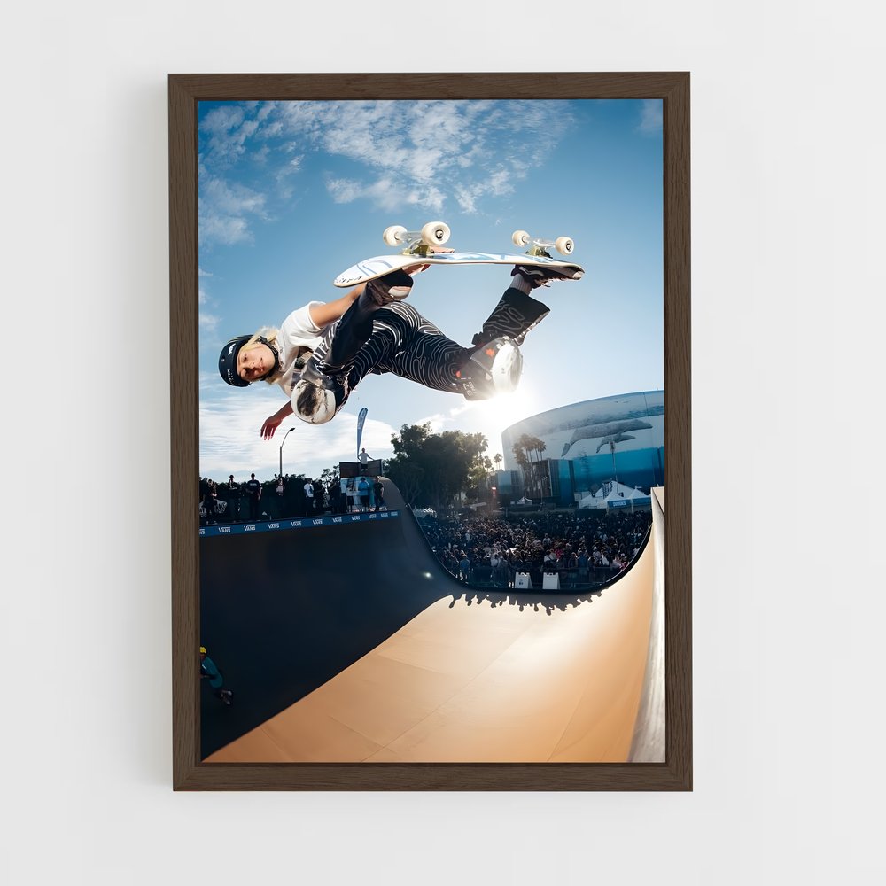 Poster Tricks et Rampes – affiche Skateboard (vue 5)